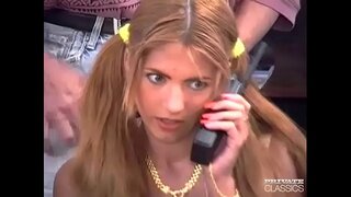 Vintage babes saa hänen reikiä perseestä kova