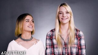 Kristen & Kenna apie tai, Kaip jie Mėgsta Valgyti Pūlingas Kristen & Kenna apie tai, Kaip jie Mėgsta Valgyti Pūlingas